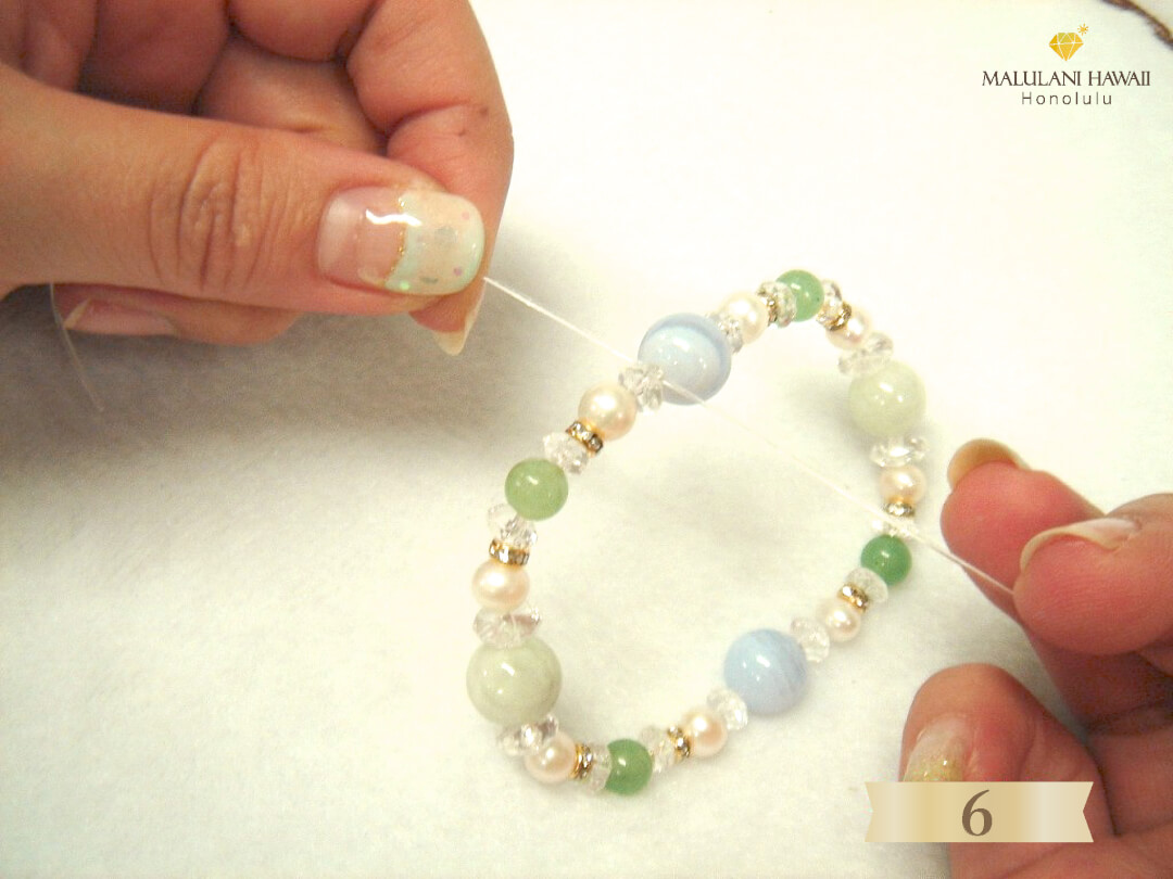 貴和レシピ のびるテグスの使い方