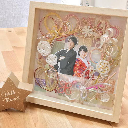 簡単 ご祝儀袋リメイクボードを水引アートで作成！フォトウエディングや前撮りにおすすめSAKURA BLOG