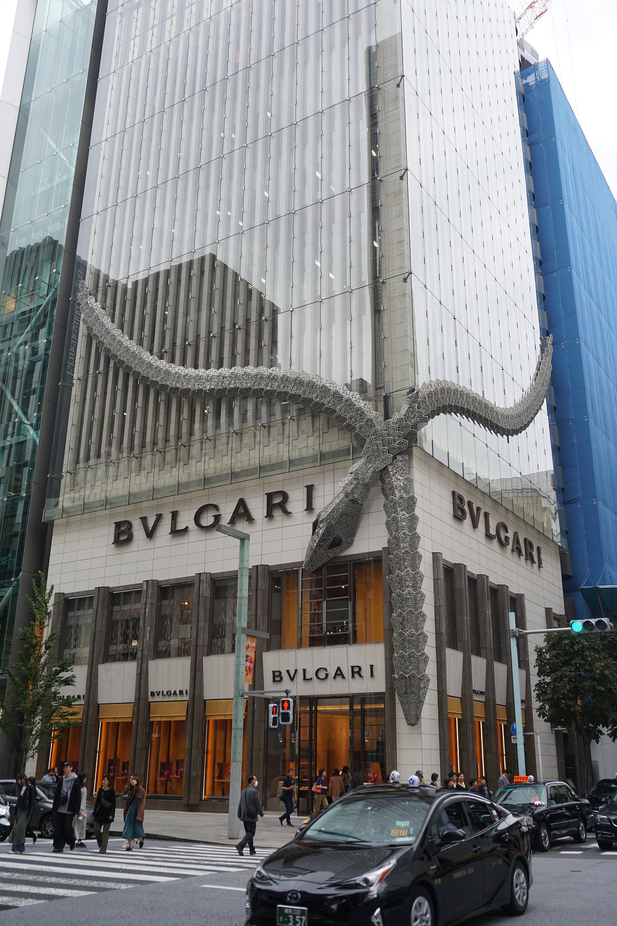 BVLGARI ブルガリ 銀座タワー イルミネーション 2016港区妻
