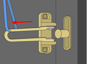 ドアチェーン 玄関チェーンロック 賃貸 後付け取り付け