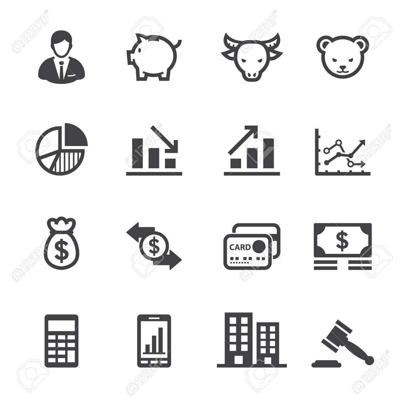 投資金融アイコン♪MaterialandEx