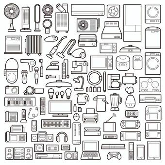 電気量販店イラスト無料イラスト・フリー素材なら「イラストAC」