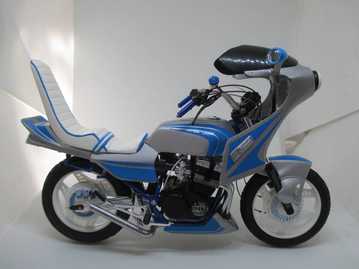 値下げ≫無し 当時 プラモ CB 400T ホークⅡ バブ 改 暴走族 旧車 ☆プラモデル☆ホンダ☆CB400T☆ホークⅡ*バブ☆ 改 中古☆旧車暴走族当時≫≫ 入札前に≫必ず≫質問～コメント 下さいませ※ホビーオークション モバオク