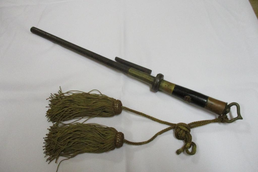 一尺十手 捕物 岡っ引き 内偵調査用 刀装具