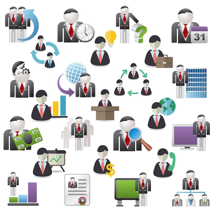 ビジネスマン 上半身 のアイコンフリーのアイコンイラスト素材 icon-pit