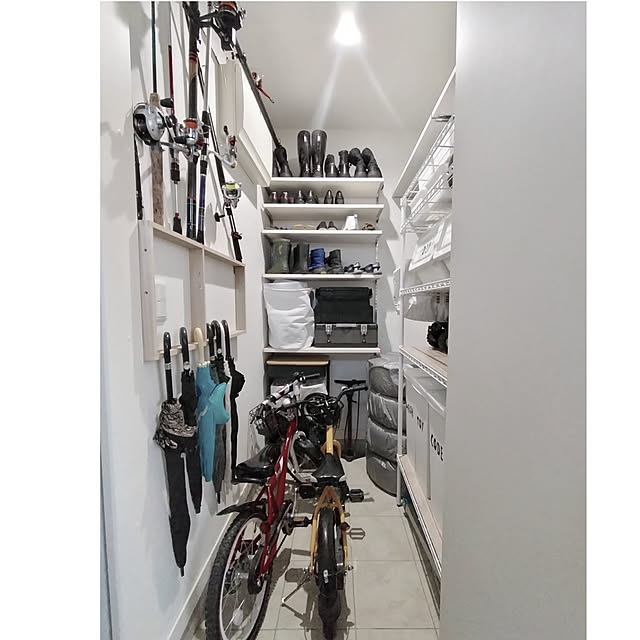 物置の悩み解決①脚立の置き場所My Wander Home