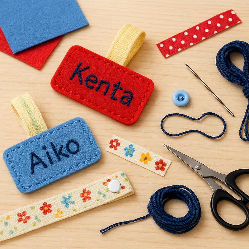 手作り『ネームタグ』を作ろう！MARK IS みなとみらい店※2019年8月20日をもちまして閉店いたしました生地、手芸用品のオカダヤ okadaya 公式ショップブログ