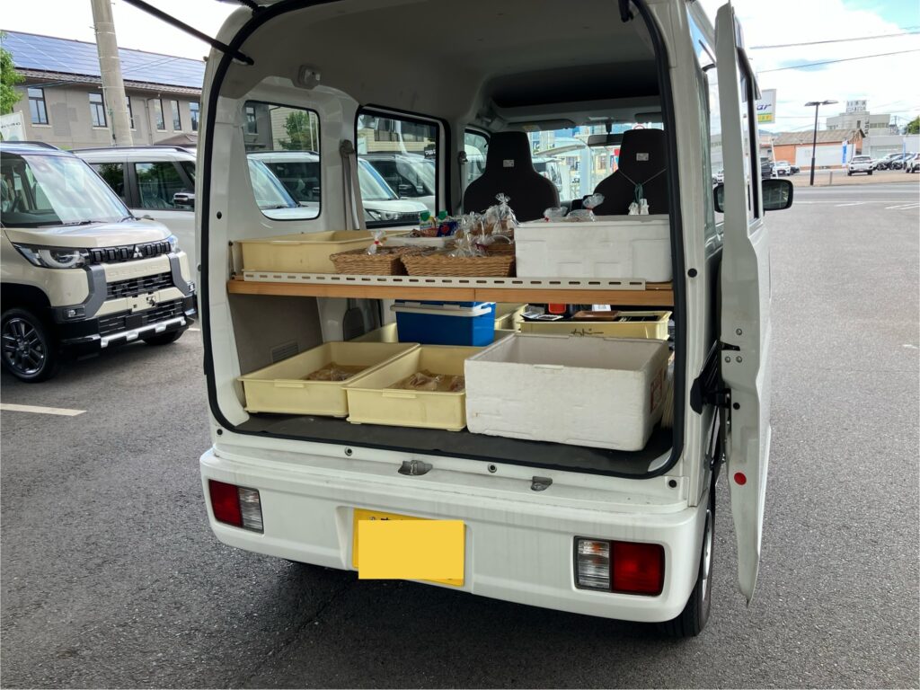 超特価！三菱 ミニキャブバン DS17V ハイルーフ車 平成27年2月〜 サビに強い ブラック塗装 日本製 定番 ルーフキャリア ロングタイプ 6本脚ラック 外装パーツ カスタム パーツ カー用品 カーキャリア 新車DS17Vミニキャブバン・ブラボーターボ ミニキャブ・ブラボー 三菱