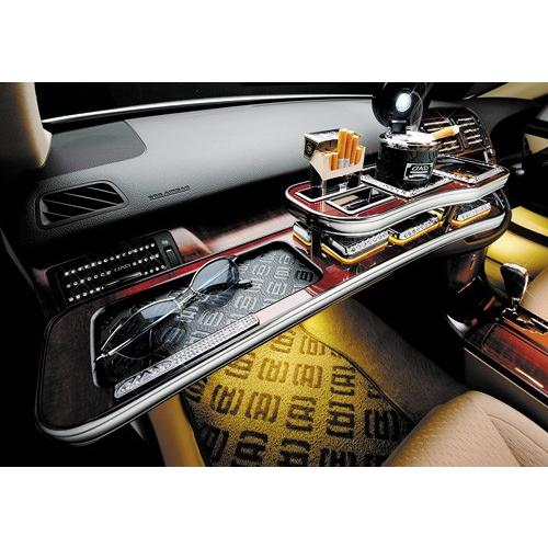 ヨドバシ.com - GARSON ギャルソン DT509-11フロントテーブル スクエア ピアノブラック ハリアー A MCU3 系 ベガ通販 全品無料配達