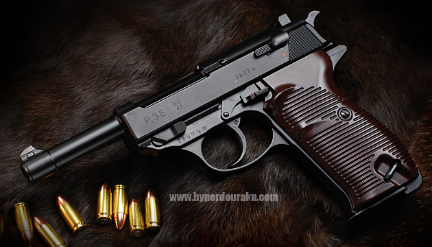 MGC HECKLER & KOCH P7M13 SUPER BLACK FINISHED HEAVY WEIGHT CYCLONE BARRELUSED ドイツ軍・ドイツ