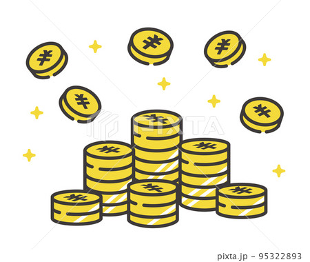 お金持ち イラストのかわいい手書き無料フリー素材まとめ - ONWAイラスト