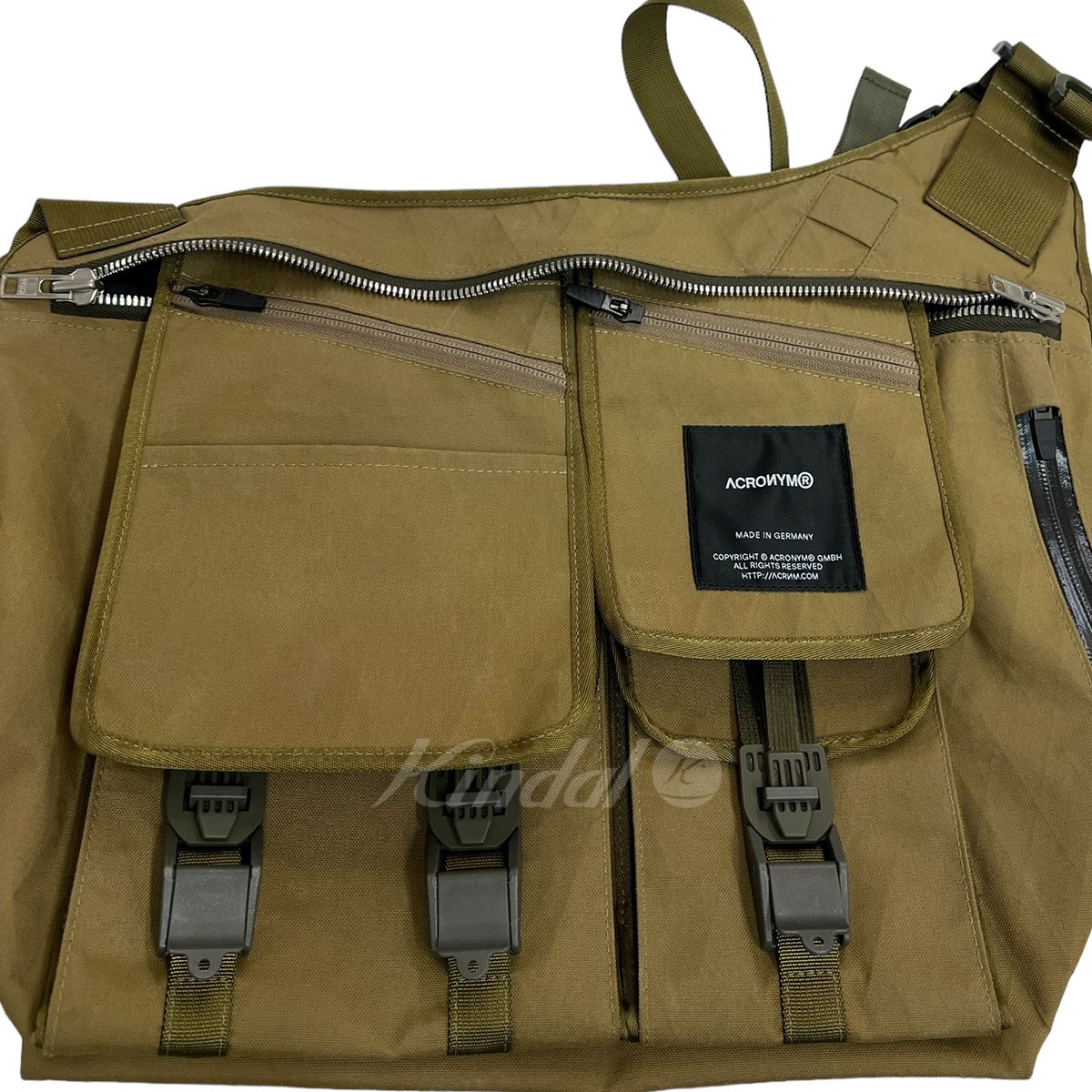 ACRONYM アクロニウム バッグ 3A-1 メッセンジャーバッグ ショルダーバッグ ナイロン BLK 無地 3A-1 X-PAC