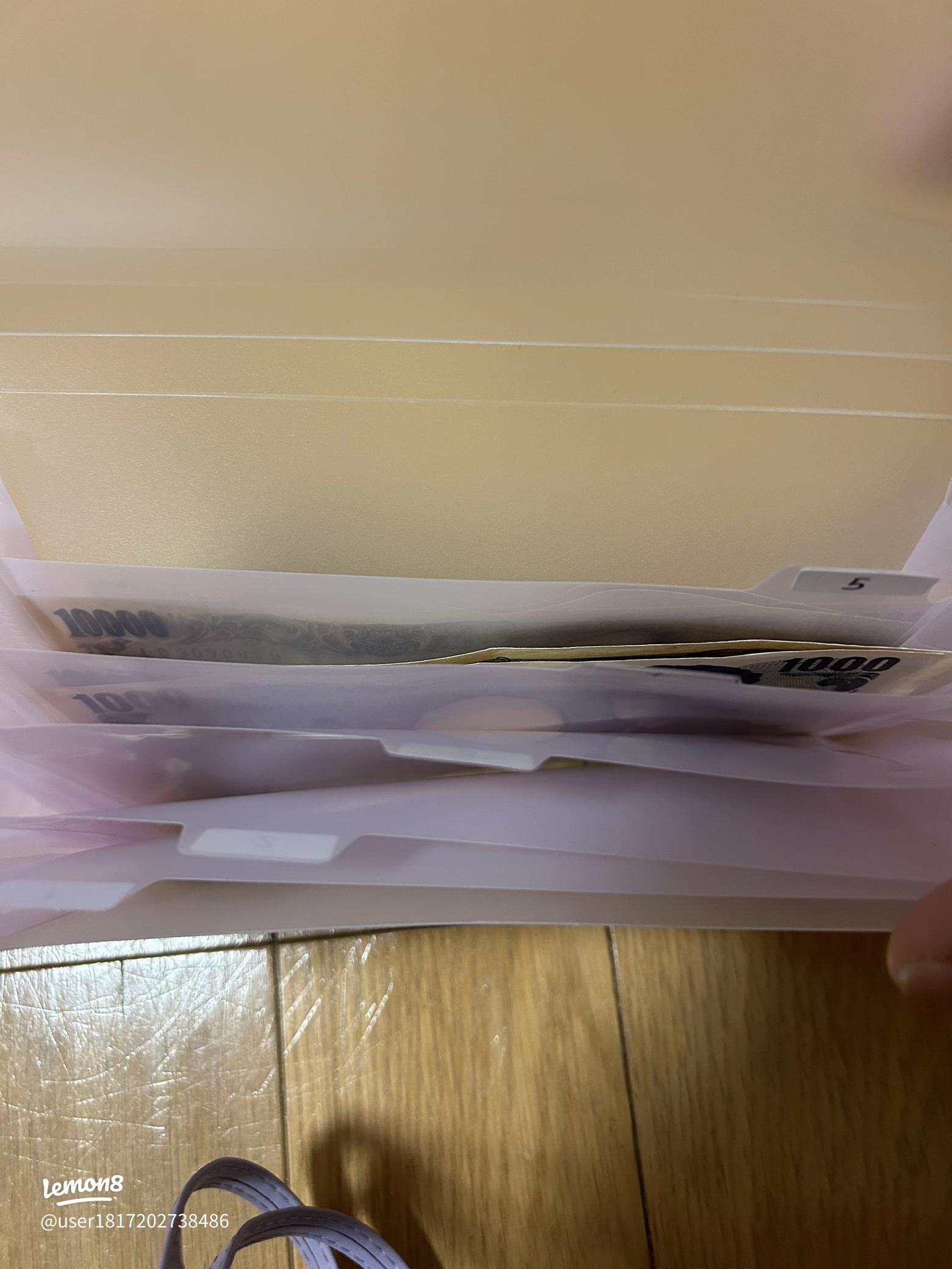 100均ダイソー・セリアのセクションファイルはお金の仕分け・貯金にピッタリ！現金派のあなたにおすすめカケマネ