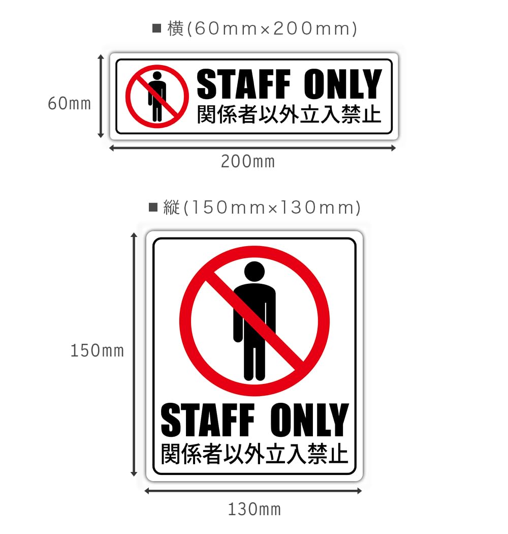 英語看板のお手本 第１回 「立ち入り禁止」日本の英語を考える会