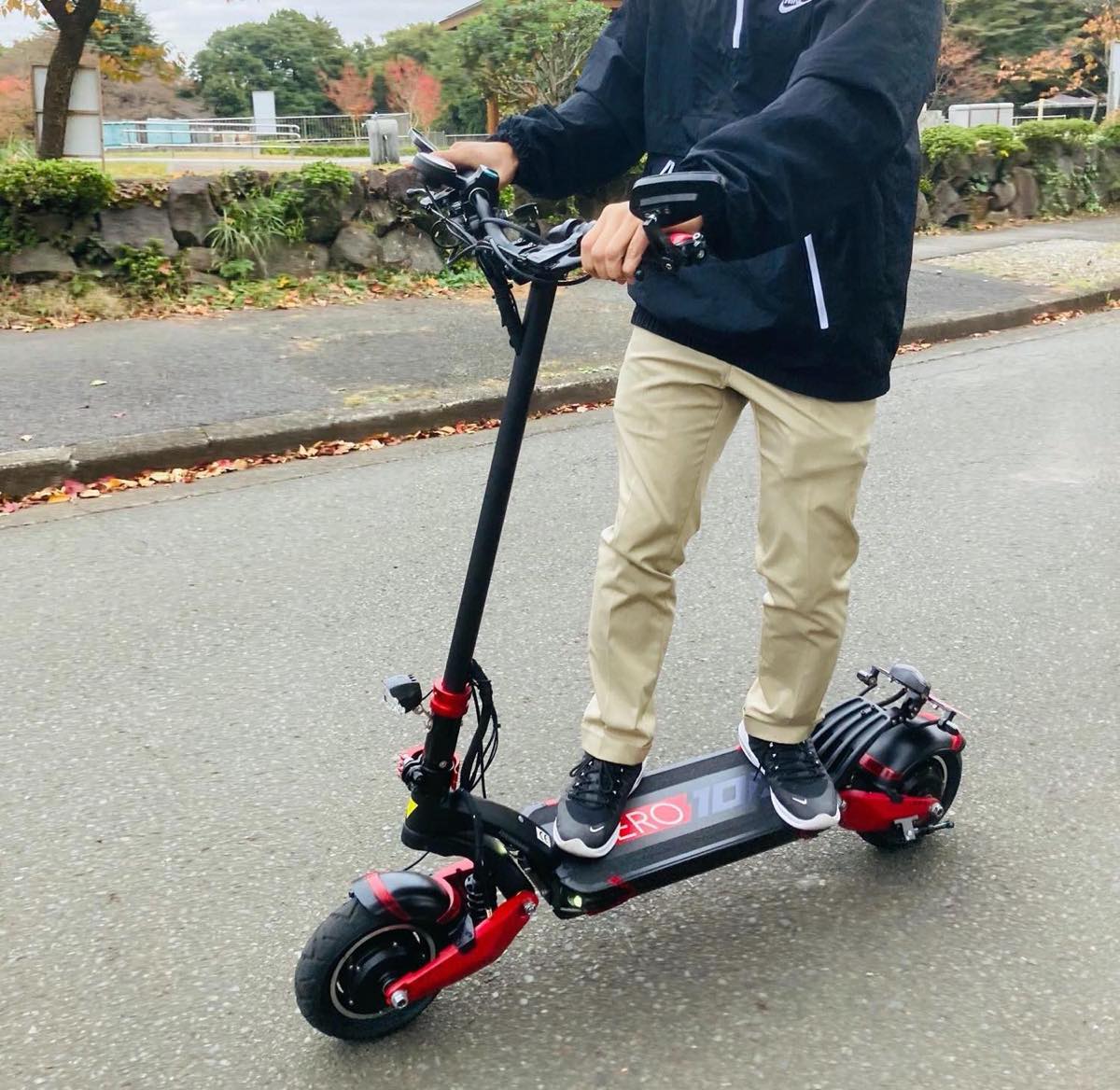 電動キックボード改造車