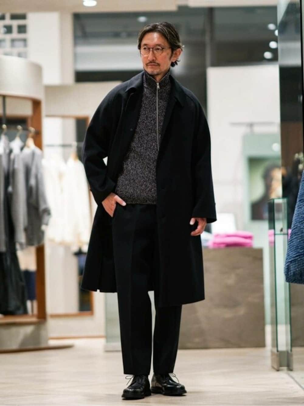 ANDERSEN ANDERSEN アンデルセンアンデルセン の代名詞ドライバーズニットTHIRTY' THIRTY'