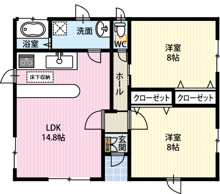間取り図とは？ 記号の意味や、世帯人数別の間取りの選び方を解説！ウスイホーム