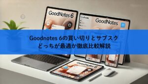 GoodNotes 5のままか？それとも6にするか