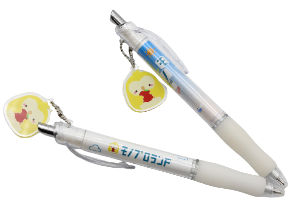 小ロット対応！「ユニボールワン」ボールペンを着飾るオリジナルアクリルチャームを作りませんか？企業ノベルティ・オリジナルアイテム作成の オリジナル グッズ制作.com