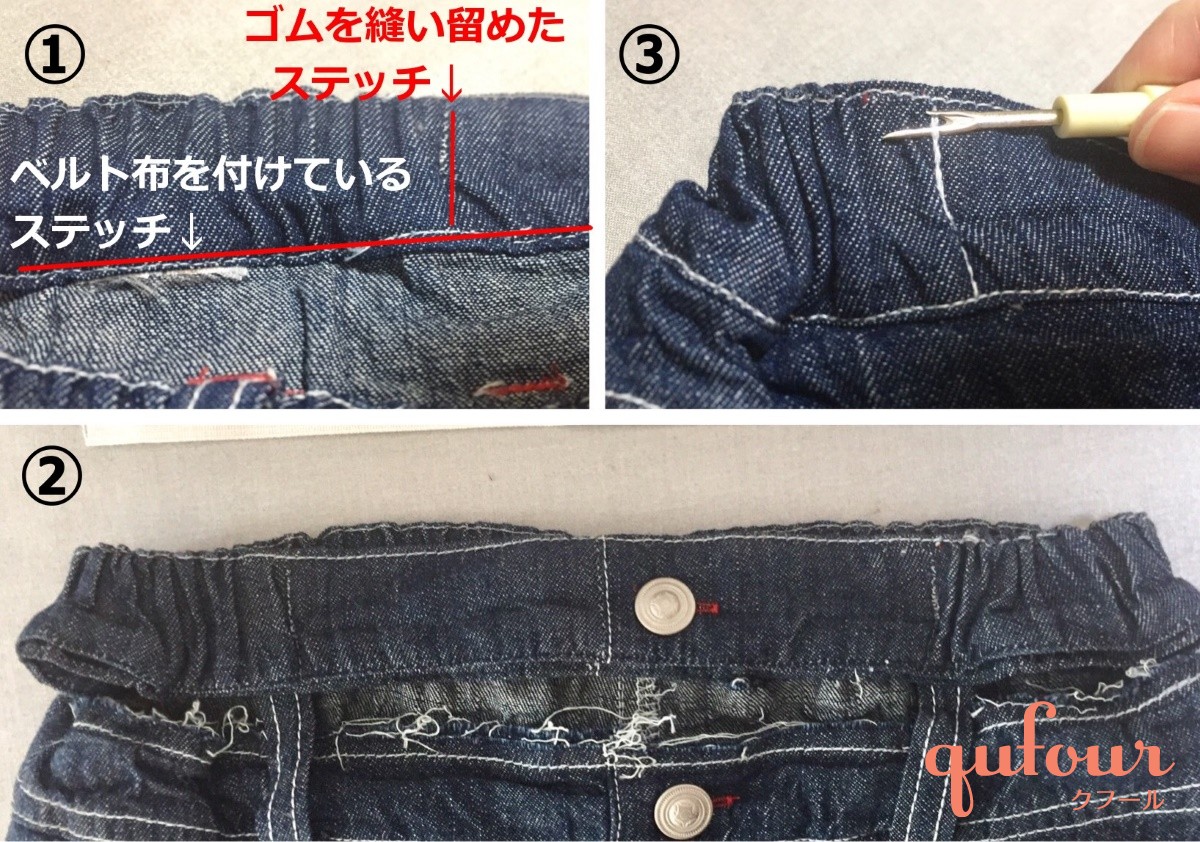 ゴムの種類・ゴムの入替え シニアファッション研究所 - TCC ONLINE SHOP