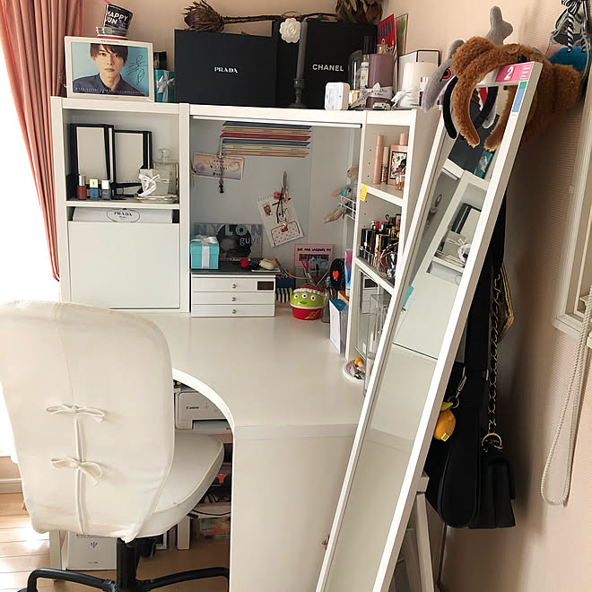 Ikea Mickeミッケ コーナーワークステーションTikTok