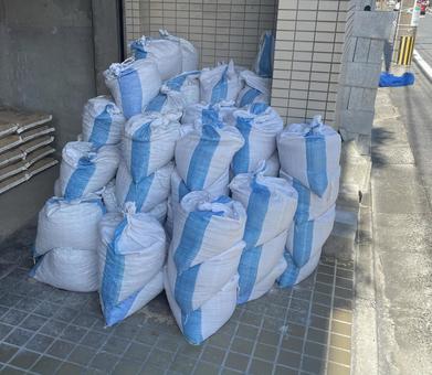 砂嚢袋の写真素材写真素材なら「写真AC」無料 フリー ダウンロードOK