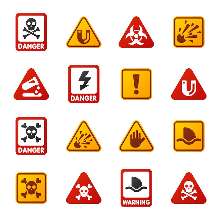 注意・警告マーク」フリーアイコン素材 商用可