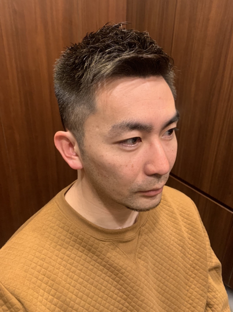 ビジネスマンショートヘアカタログ高級理容室 床屋 ヒロ銀座ヘアーサロン