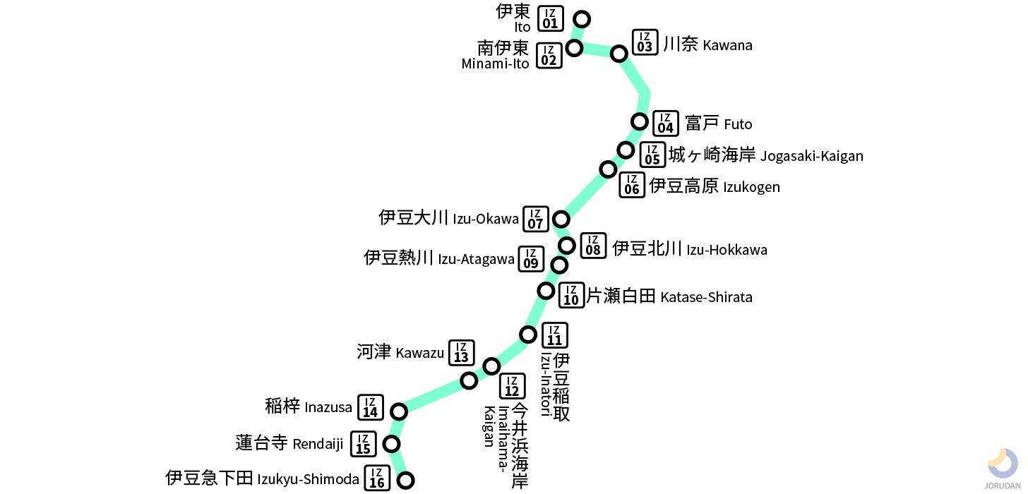 路線図・時刻表伊勢鉄道