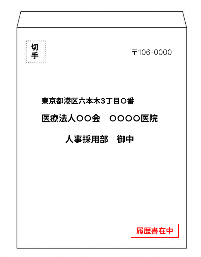 紹介状や依頼状の封入に必要な『クリニック封筒』オプション商品診察券の注文・印刷・作成ならお任せ！診察券.biz