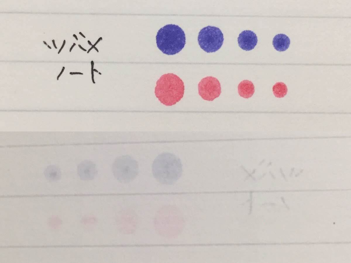 色々なペンとノートで裏抜け調査してみた！ 無印,アピカ,LEUCHTTURM1917Fumiko@