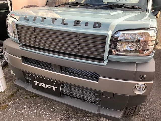 ファイナルコネクションコンプリートカー ダイハツタフト展示中です。ライブラのブログ