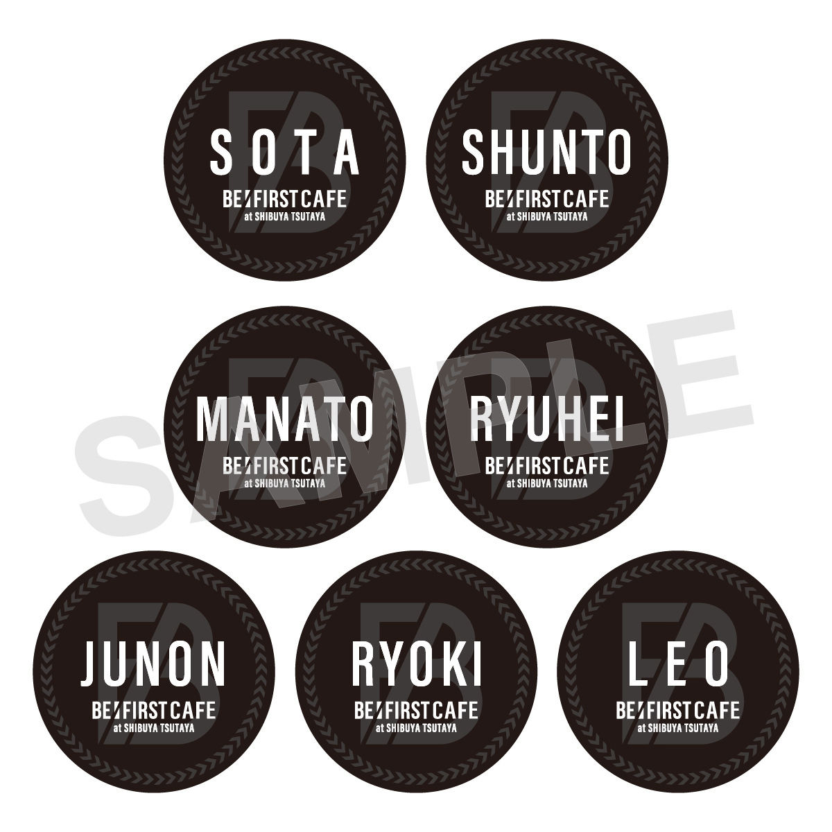 BE:FIRST THE MOVIE『BE:the ONE -MEANT TO BE-』ステッカーセット – BMSG MUSIC SHOP