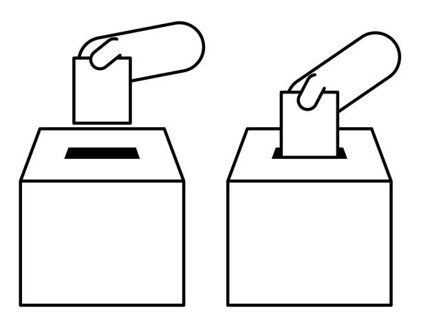 3,207 投票用紙 High Res Illustrations - Getty Images投票箱, 選挙, Vote