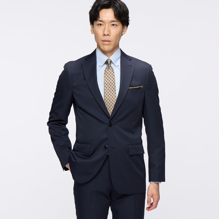 ネイビーのストライプスーツの選び方オススメのコーディネートまで徹底解説！オーダースーツの銀座英國屋