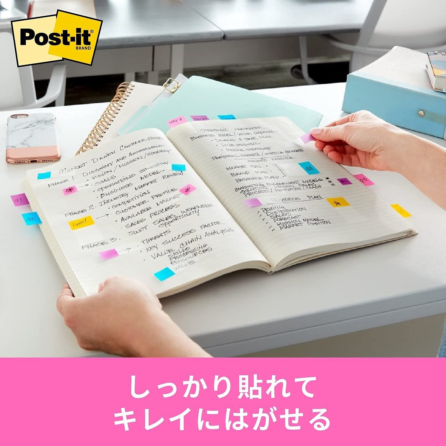 ふせん 付箋 大判サイズ ポスト・イット ノート スペシャルセット シンプル 3M スリーエム 業務用 パック 学習 勉強 学生 オフィス用品事務用品 文房具 文具 ピンク イエロー グリーン ブルー教材club Ｔ＆Ｙ