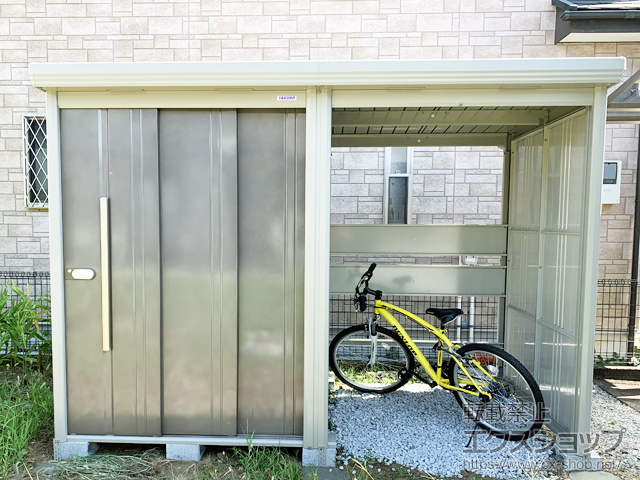 後付け設置 住まいに馴染むおしゃれなサイクルポート写真集兵庫県伊丹市