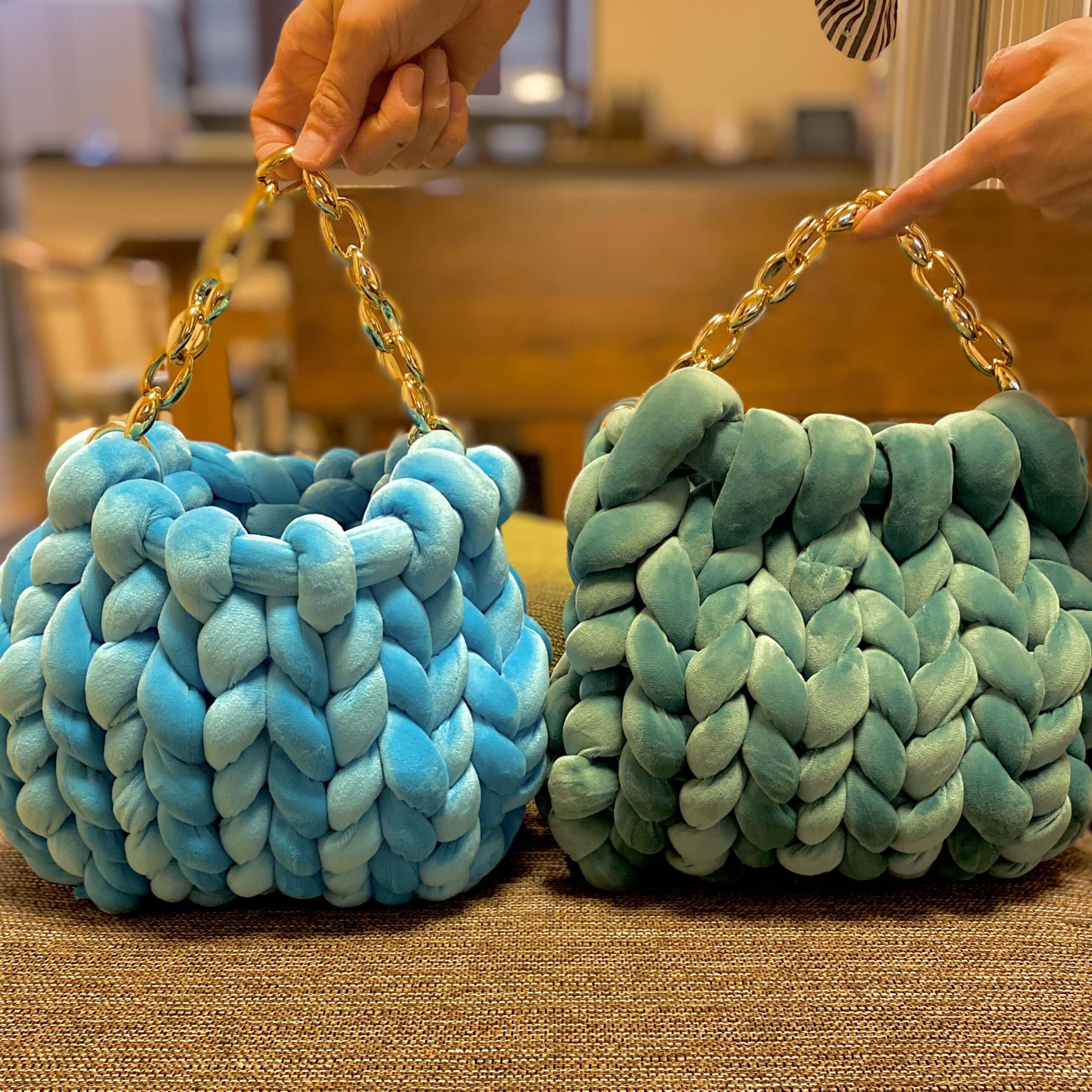 韓国発！チャンキーニットで作るマンドゥトートバッグとは？主婦がハンドメイド副業で月３万を目指すためのブログ