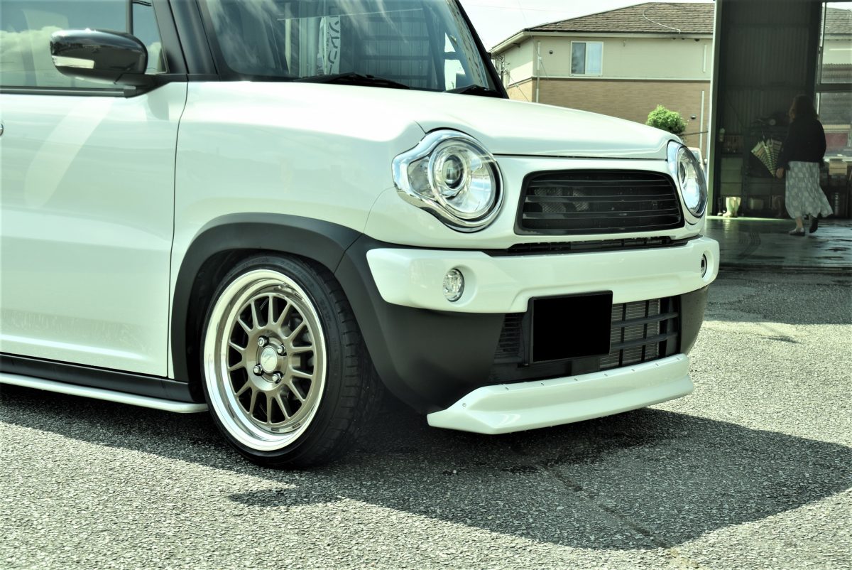 スズキ純正 新型ハスラー ホイール 15インチ165 60R15 タイヤ付 スズキ ハスラーにおすすめ！SUPERSTARのロディオドライブ8M-MONOとヨコハマタイヤのジオランダーCVを装着しました 165 60R15- 埼玉県川越市タイヤ交換 ホイール 販売店