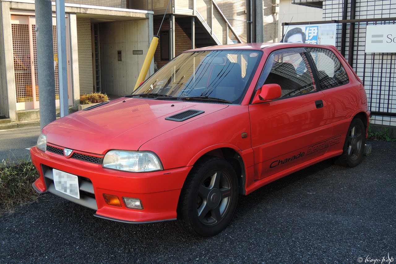 DAIHATSU シャレード デ・トマソ G201S 1996年に RECARO レカロRS-G GK BK BK 装着