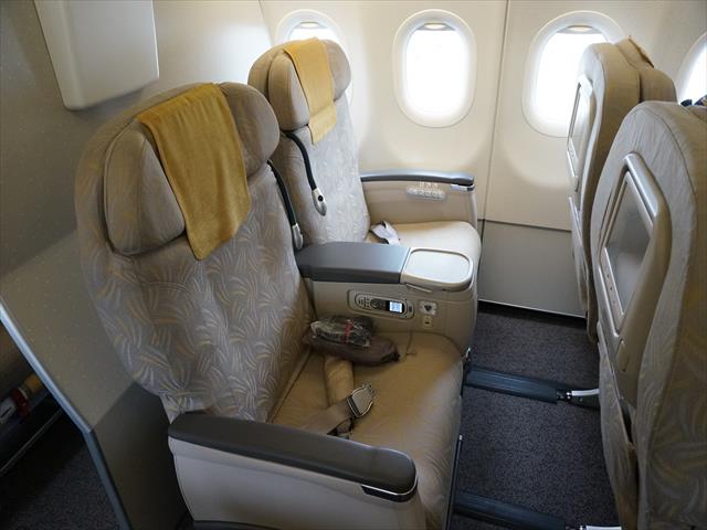 アシアナ航空のビジネスクラスシートをご紹介