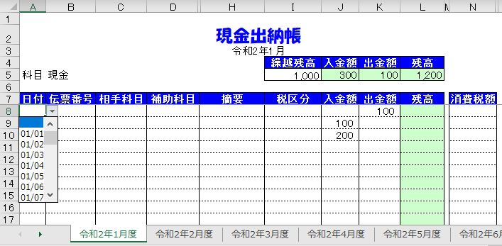 無料テンプレート付き Excelで現金出納帳の作成方法をわかりやすく解説 - 経営ノウハウの泉