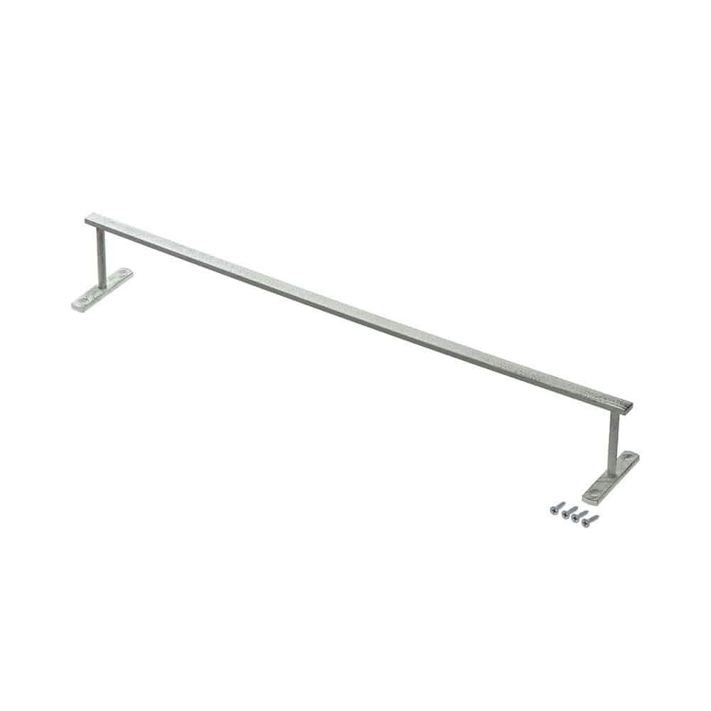 Amazonカインズ CAINZマルチバー ビンテージホワイト 大 縦6.5cm 横75.5cm 高さ6.5cm 耐荷重5kg スチール製DIY おしゃれタオルバ