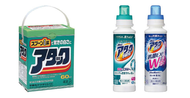 Amazon大容量 アタック 抗菌EX スーパークリアジェル 洗濯洗剤 液体 詰替用 1.9kgアタック液体洗剤