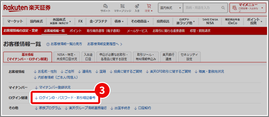 オンラインサービスのログイン方法 ログインにお困りの場合野村證券
