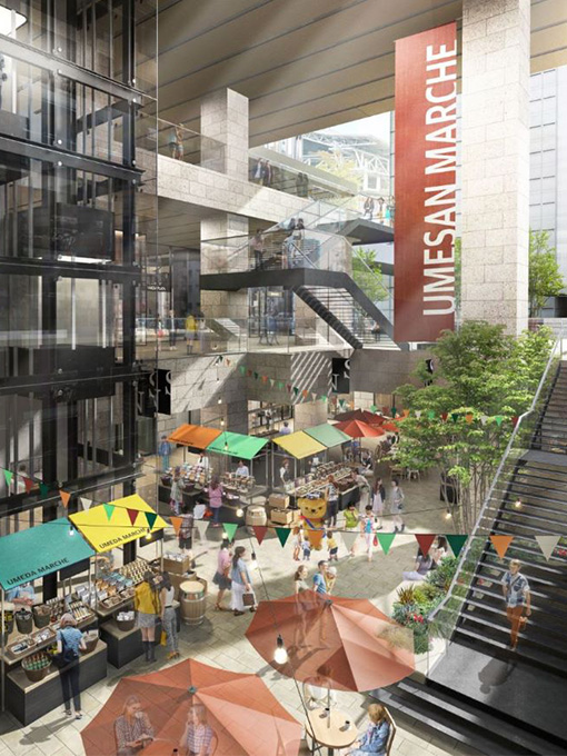 阪急大阪梅田駅からノースゲートビルディング11階タリーズまで- Yahoo!知恵袋