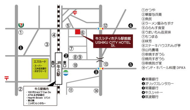 牛久駅東口駐車場 JR牛久駅徒歩２分バイク専用予約制タイムズのB