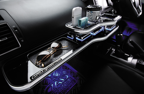 ＧＡＲＳＯＮ トヨタ セルシオＵＣＦ３０ ３１ 後期 ギャルソン D．A．D フロントテーブル サークル・スクエアタイプ - ベイロード.COM