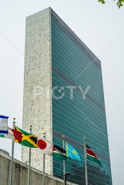 国際連合本部ビル8145111 の写真素材 - アフロ