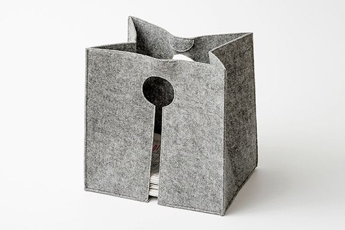 山崎実業 ダンボール新聞ストッカー タワー towerインテリア雑貨・タワーシリーズモノギャラリ